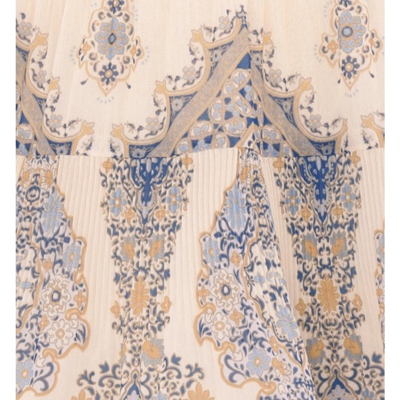 Zimmermann Ivory and Sapphire Mini Dress - Picture 6 of 9